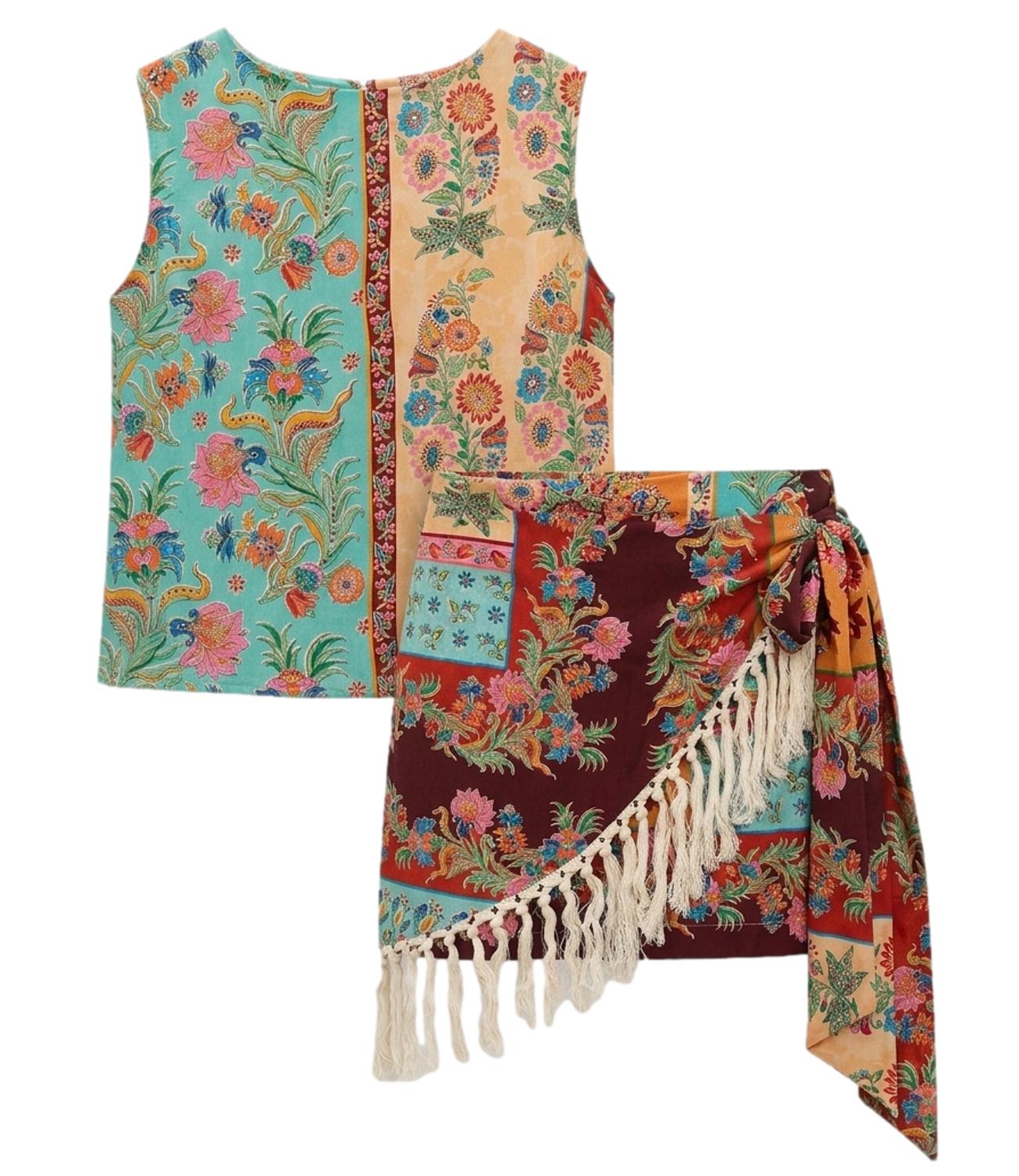 Vicolo Completo Multi Verde da Donna