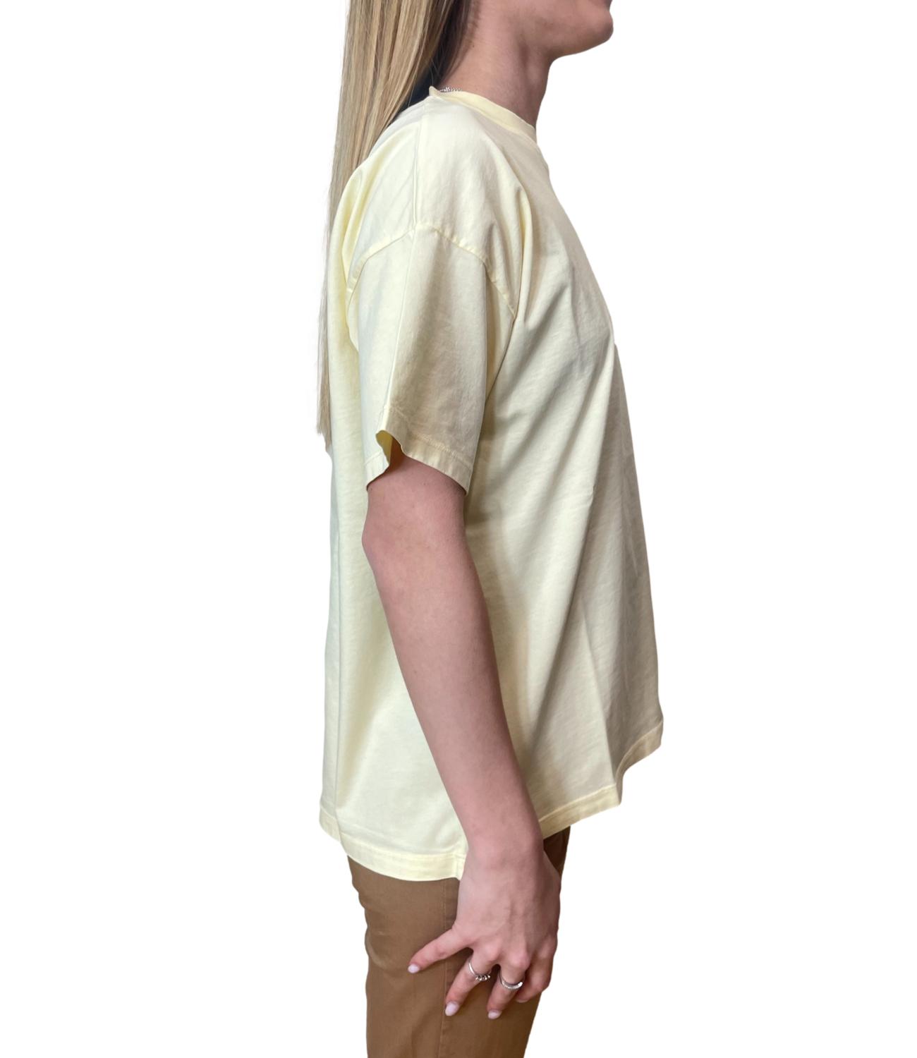 Vicolo T-Shirt Giallo da Donna