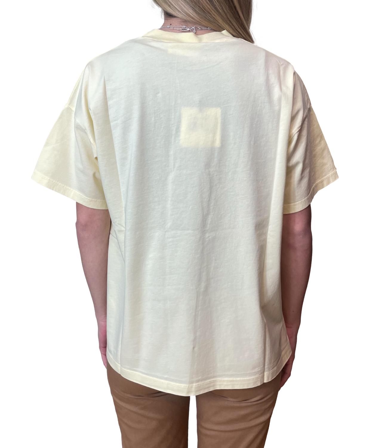 Vicolo T-Shirt Giallo da Donna