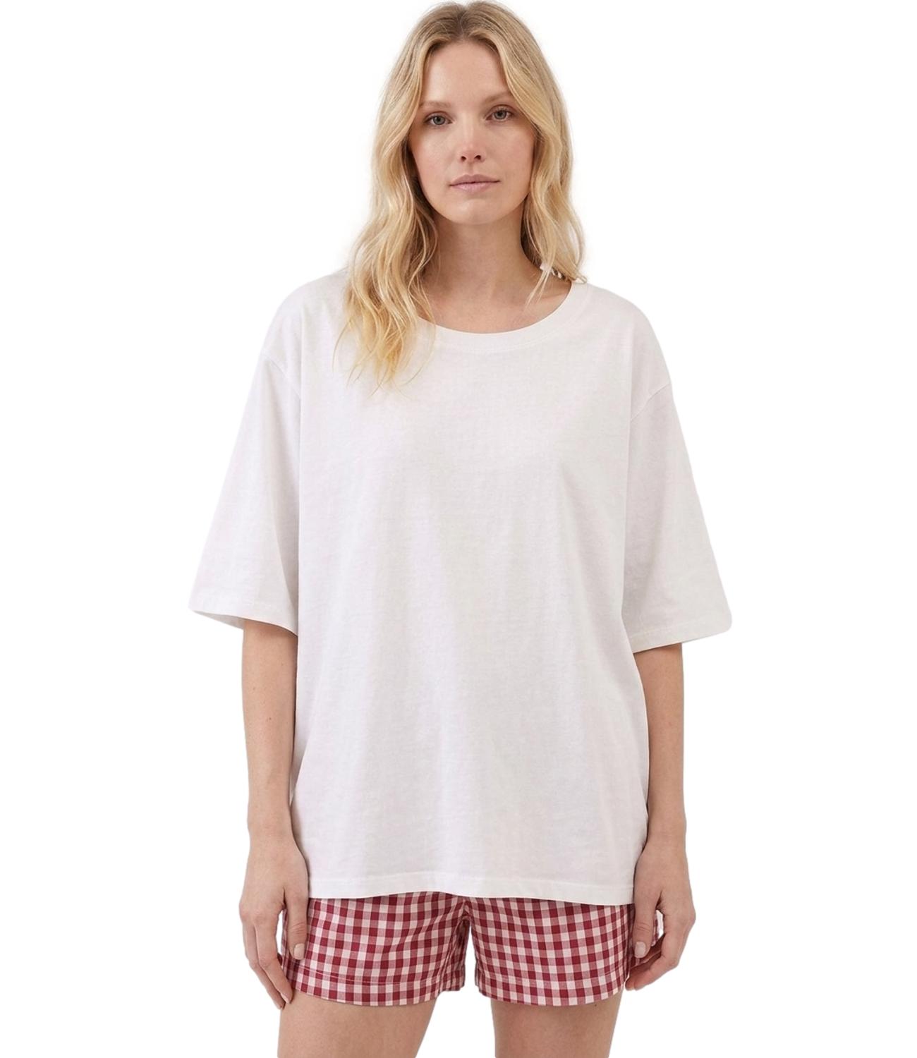 Vicolo T-Shirt Bianco da Donna