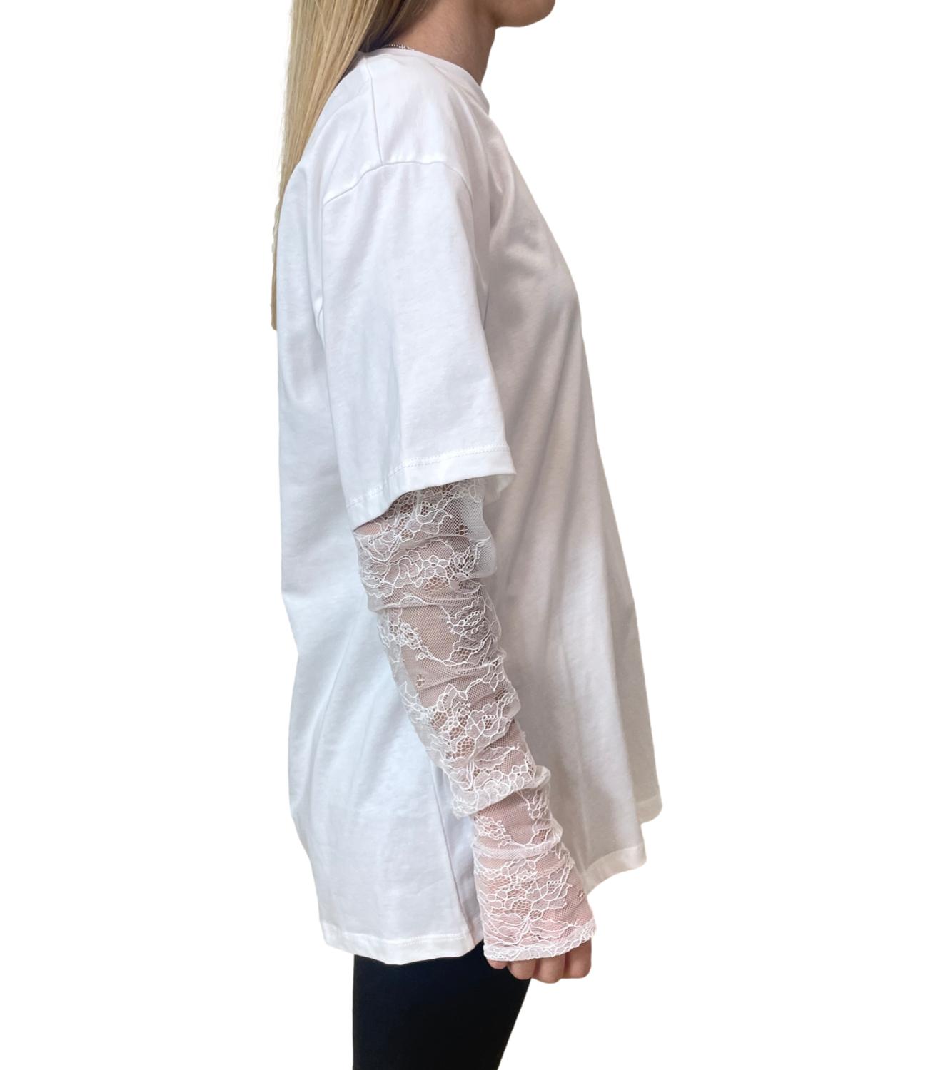 Vicolo T-Shirt Bianco da Donna