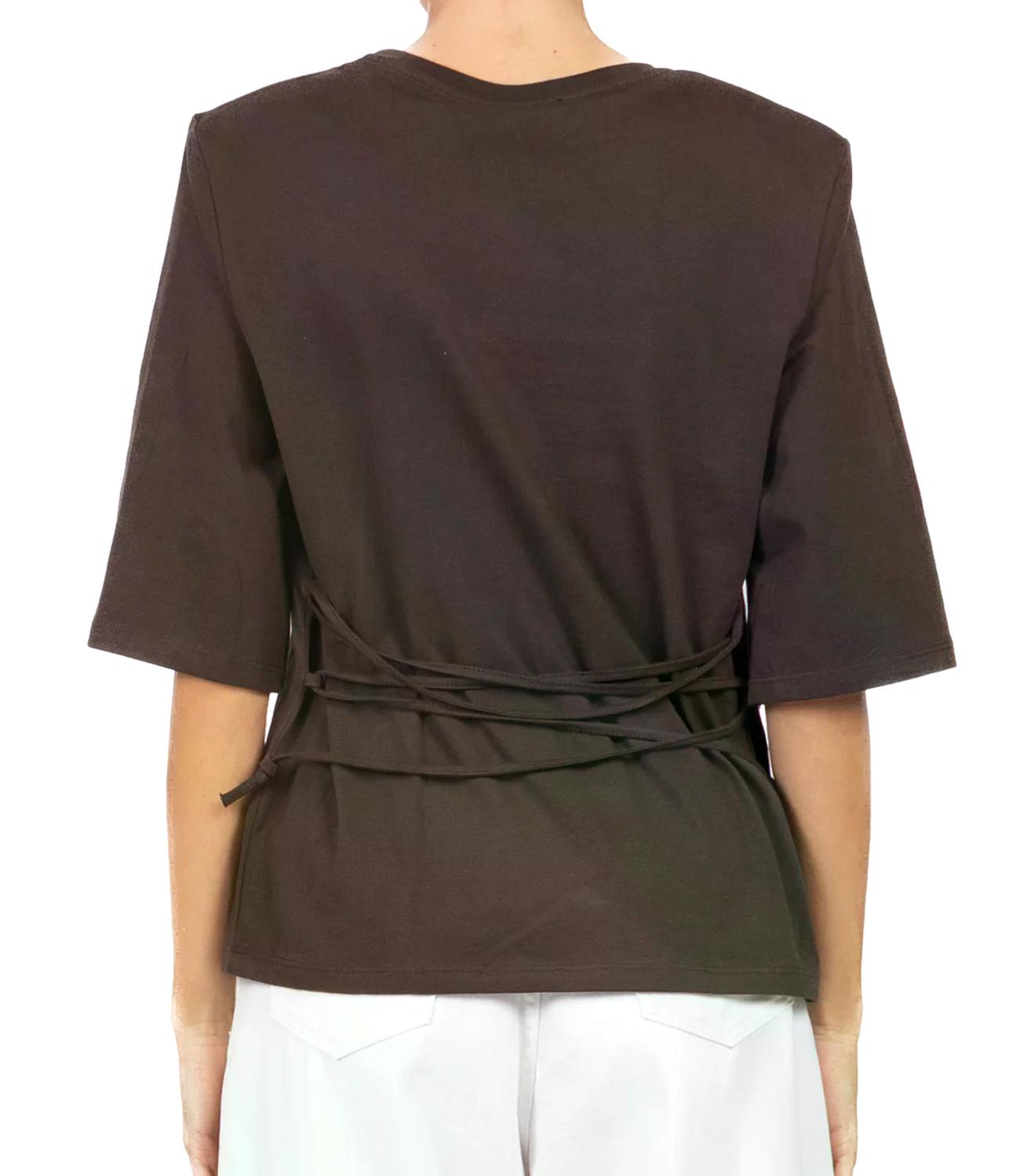 Vicolo T-Shirt Fondente da Donna
