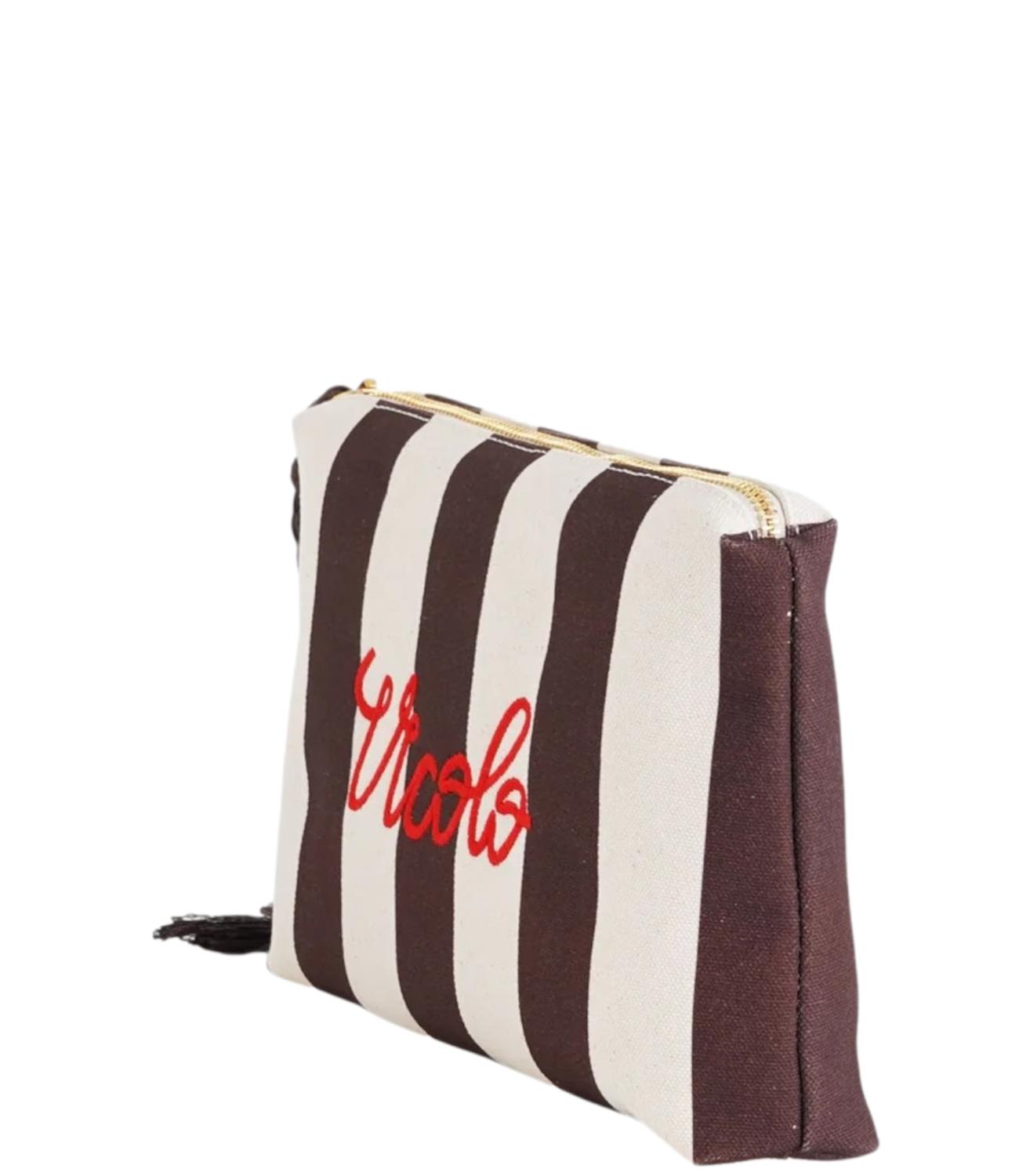 Vicolo Borsa Pochette Moro/Burro Donna
